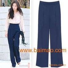 小批量加工批發(fā) 直筒牛仔褲女 棉衣 歐美風(fēng)格 休閑 47839